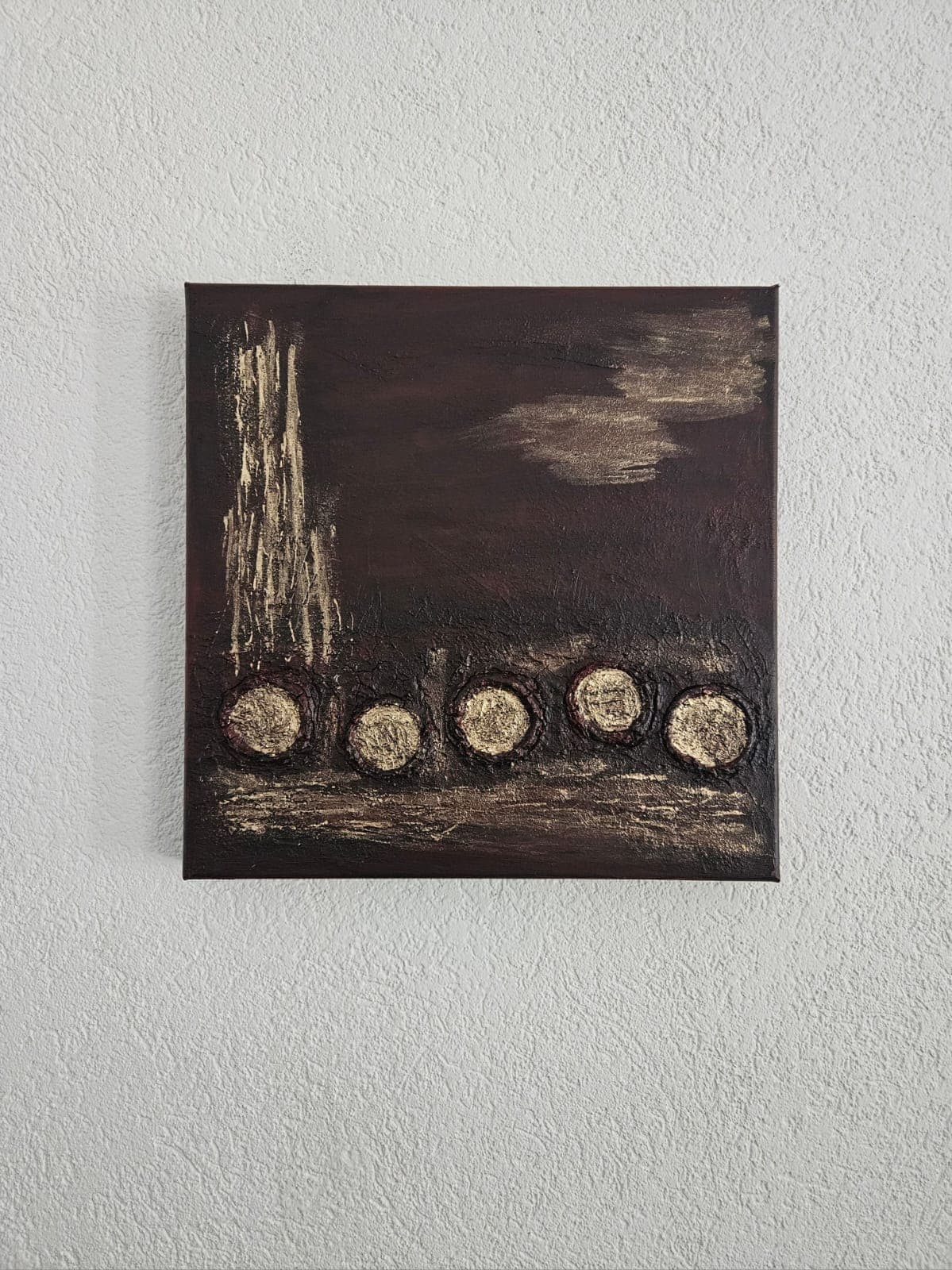 Planeten/braun/gold